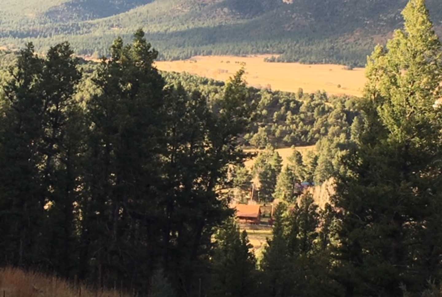 Mountain View from Dancing Bear Cabin